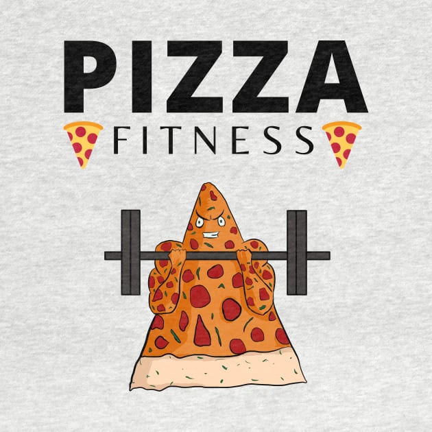 Pizza fitness funny workout by cypryanus